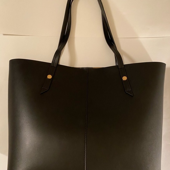 JCrew Devon Bonded Leather Tote - Picture 2 of 7